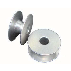 アルミボビン（工業用ミシン用）寸法　直径２１＊幅９ｍｍ