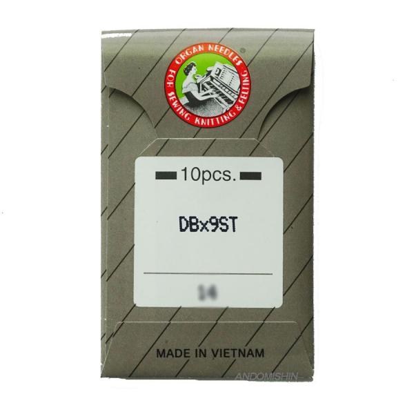 ステッチ用ミシン針　「オルガン針　ＤＢ＊９ＳＴ（10本入）」　