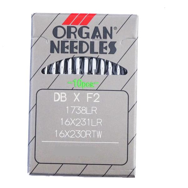 ナイフ針「オルガン針　ＤＢ＊Ｆ２（10本入）」　
