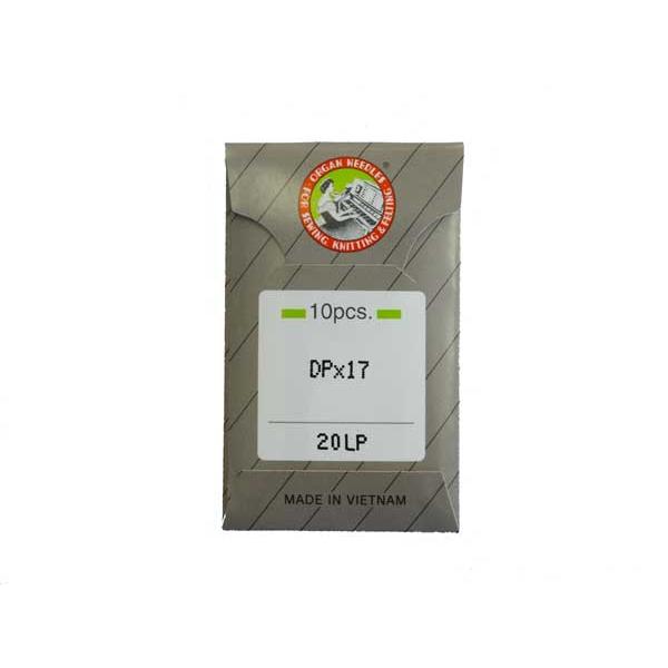溶着防止用ミシン針　「オルガン針　ＤＰ＊１７ＬＰ（10本入）」　