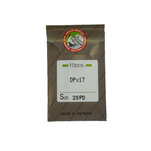 ミシン針（チタン針）　「オルガン針　ＤＰ＊１７ＰＤ（10本入）」　