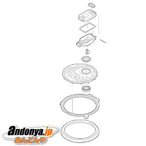 三菱電機（MITSUBISHI ELECTRIC） 炊飯器用 純正品 交換用 部品 放熱板