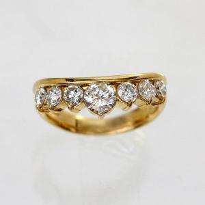 K18美品軽量チェーンモチーフゴールドリング　11-21号　847K2509 楽天市場】チェーンリング 18k 指輪 K18 チェーン ピンキーリング