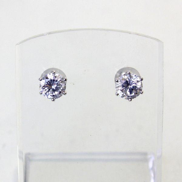 ◎中古美品◎プラチナ　ダイヤ　0.745ｃｔ　0.728ct　ピアス