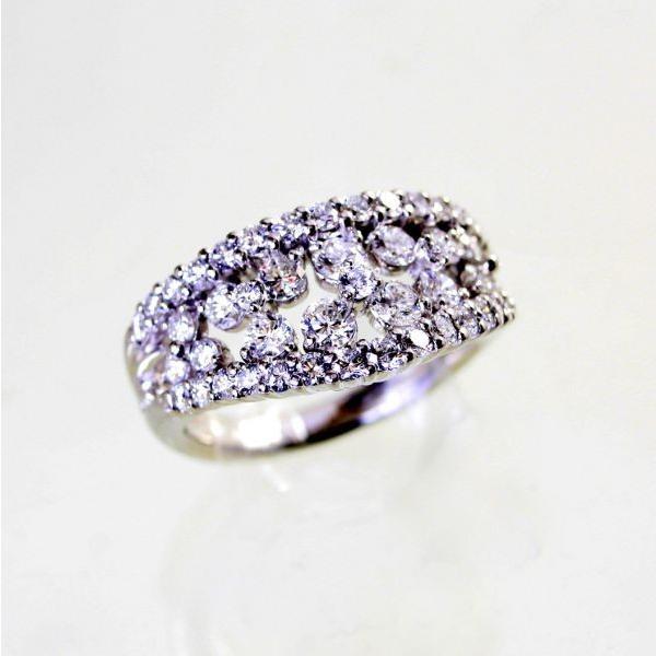 ◎中古美品◎プラチナ　ダイヤ　1.47ct　リング　12号