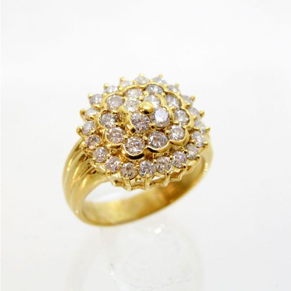 ◎中古美品◎１８金　ダイヤ　1.53ｃｔ　リング　12号