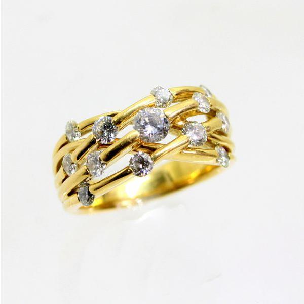 ◎中古美品◎１８金　ダイヤ　1.07ｃｔ　リング　11号