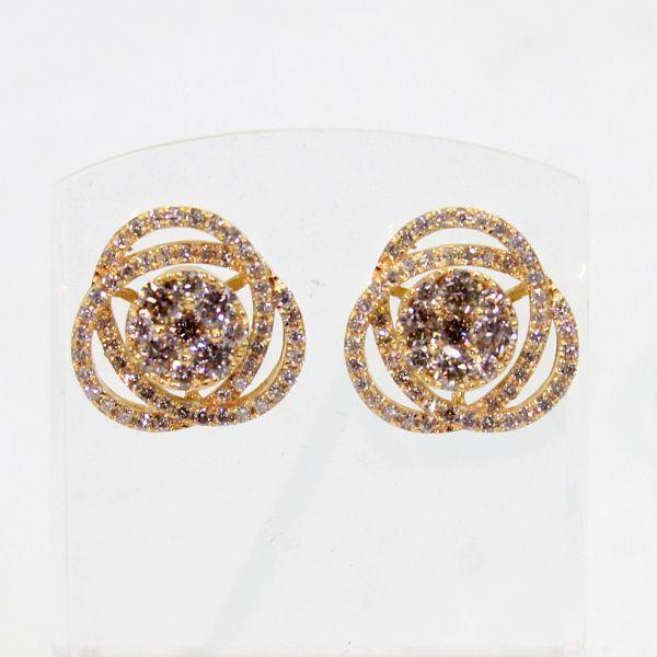 ◎中古美品◎１８金　ダイヤ　計1.50ct　ピアス