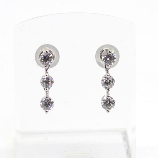 ◎中古美品◎プラチナ　ダイヤ　1.00ct　ピアス