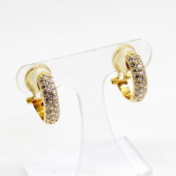 ◎中古美品◎１８金　ダイヤ　計 1.00ct　ピアス