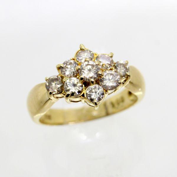 ◎中古美品◎１８金　ダイヤ　1.00ct　リング　12号