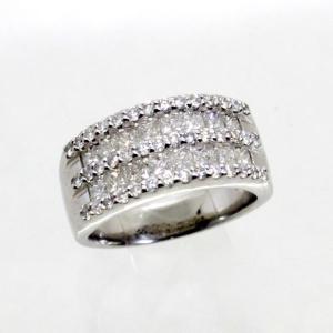 ◎中古美品◎プラチナ　ダイヤ　2.00ｃｔ　リング　15号｜andoushouji-w