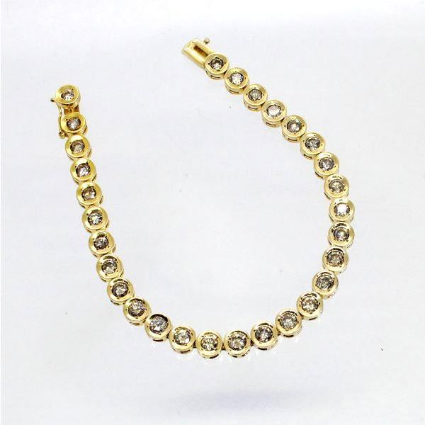 ◎中古美品◎１８金　ダイヤ　5.00ct　テニスブレスレット