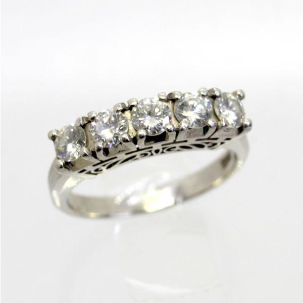 ◎中古美品◎プラチナ　ダイヤ　1.01ｃｔ　リング　14.5号