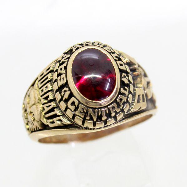 ◎中古美品◎１４金　カレッジリング　13号