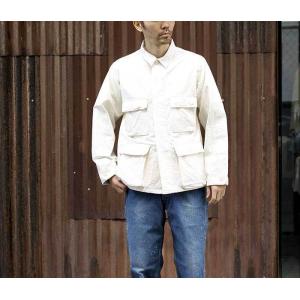 orSlow オアスロウ エクリュ BDU ジャケット ファティーグジャケット ECRU B.D.U JACKET (01-6110-66)｜andpheb