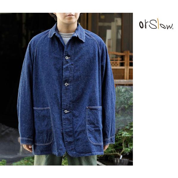 orSlow オアスロウ 40'S 大戦 デニム ルーズフィット カバーオール (01-6142-8...