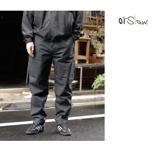 orSlow（オアスロウ） スミブラック リップストップ ニューヨーカー