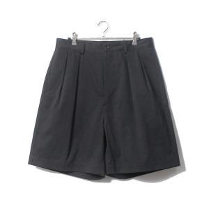 アプレッセ A.PRESSE ツータック チノショーツ ショートパンツ Two Tuck Chino Shorts (22SAP-04-11H)｜andpheb