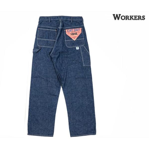 予約商品(お届け予定 8月頃以降) ワーカーズ WORKERS  キャットデイ ペインターパンツ (...