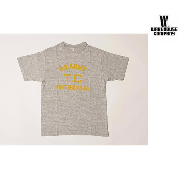 WAREHOUSE ウエアハウス FORT EUSTIS プリント Tシャツ 4601 (25SS-...