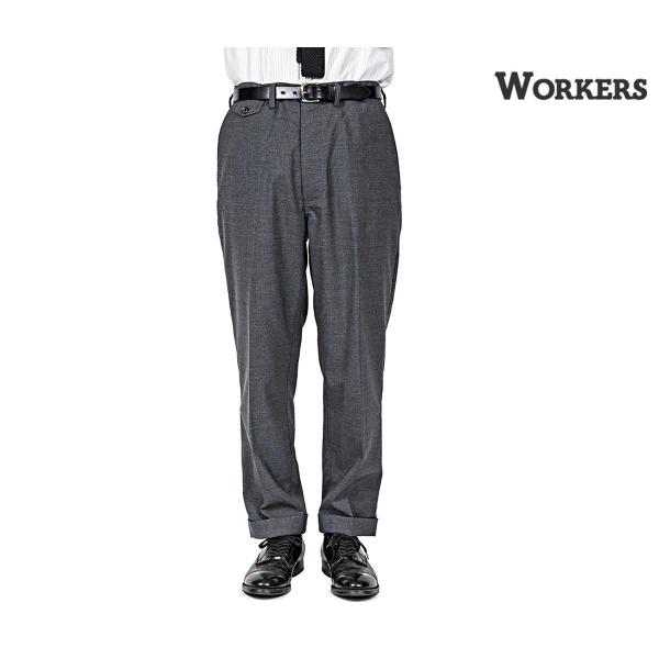 予約商品(お届け予定 3月頃以降) ワーカーズ WORKERS ウール トロピカル ムーングロー ト...