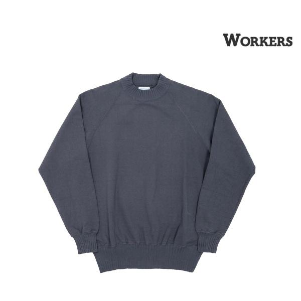 予約商品(お届け予定 9月頃以降) ワーカーズ WORKERS ラグラン コットンセーター (260...
