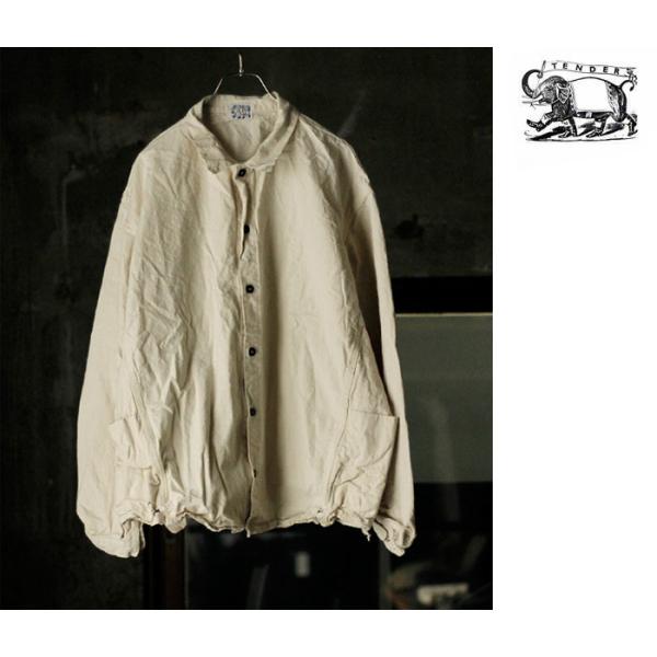テンダー TENDER Co. ダブルカフ マンドリンポケットシャツ (4453-DCMP-SHIR...
