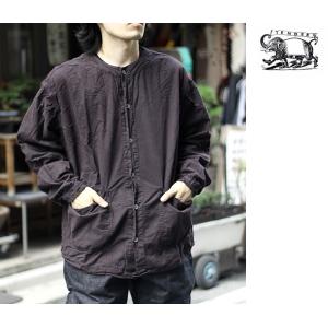 テンダー TENDER Co. ディドコットシャツ ファインコットンキャリコ ハダルブラウン (477-DIDCOT-SHIRT)｜andpheb