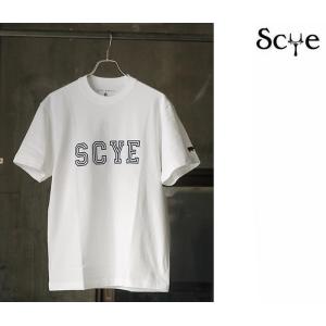 SCYE サイ ロゴ フロックド Tシャツ (5724-21701)