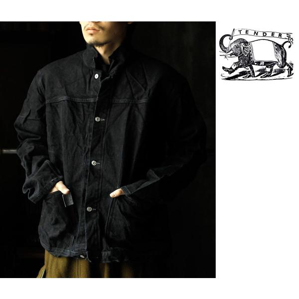 テンダー TENDER Co. チェスナットダイ エディテッド ジーンズ ジャケット 16オンス セ...