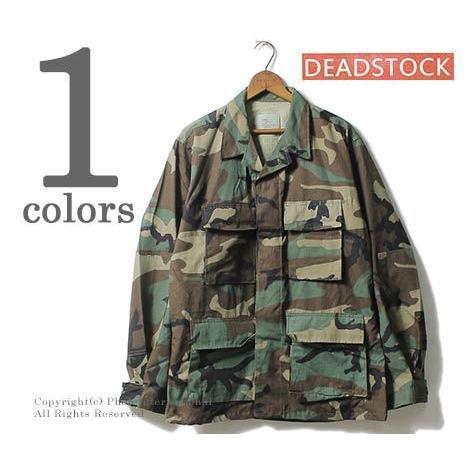 デッドストック DEADSTOCK アメリカ製 1980s アメリカ軍 ウッドランド BDU コンバ...