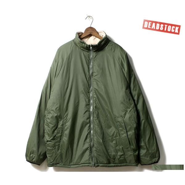 デッドストック DEADSTOCK BRITISH ARMY イギリス軍 リバーシブル 中綿ジャケッ...