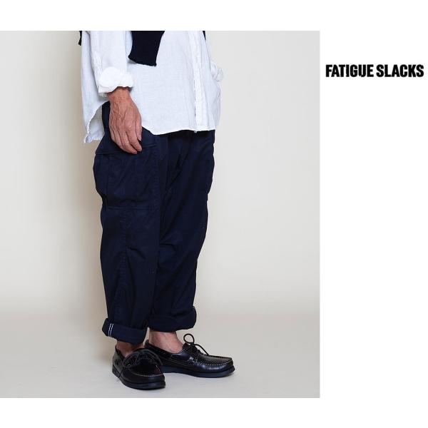 ファティーグスラックス FATIGUE SLACKS ハイデンシティ コットン ギャバジン ジャング...