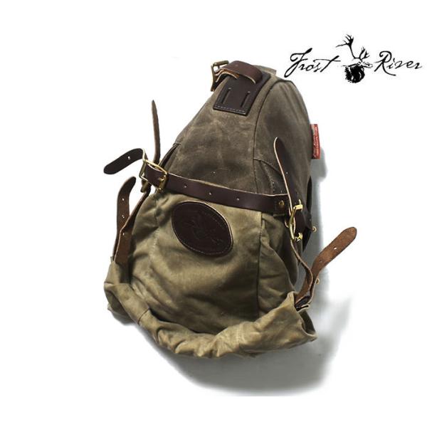 フロストリバー FROST RIVER ロールトップ バイクバッグ ワックスドコットン (FR-38...