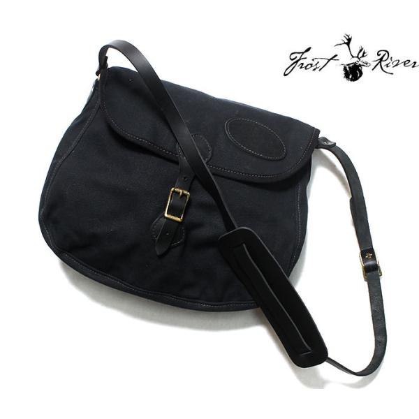 フロストリバー FROST RIVER ショルダーバッグ ''エクストララージ'' ブラック シェル...