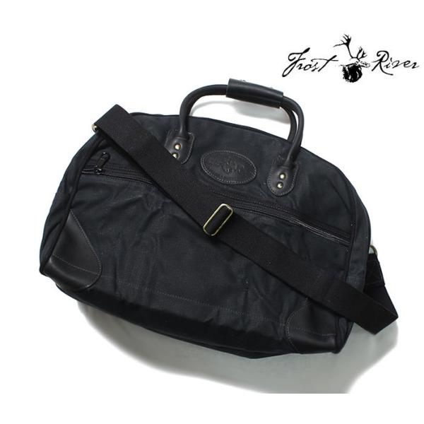 フロストリバー FROST RIVER カーティスフライトバッグ キャリーオン ブラック ワックスド...