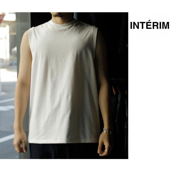インテリム INTERIM ハイゲージ スビン ジャージー ノースリーブ Tシャツ (IT26S31...