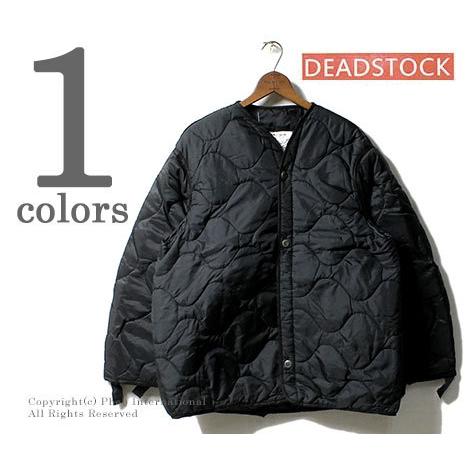 デッドストック DEADSTOCK アメリカ製 BLACK-MEDIUM ブラック M-65キルティ...