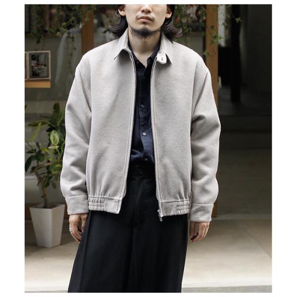 40%OFF セール ノノット NONNOTTE カシミヤ リバーメルトン ドレーピング ボンバージ...