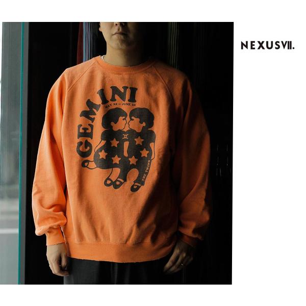 ネクサスセブン NEXUSVII. GEMINI /双子座 クルーネックスウェット (ROA-NNK...