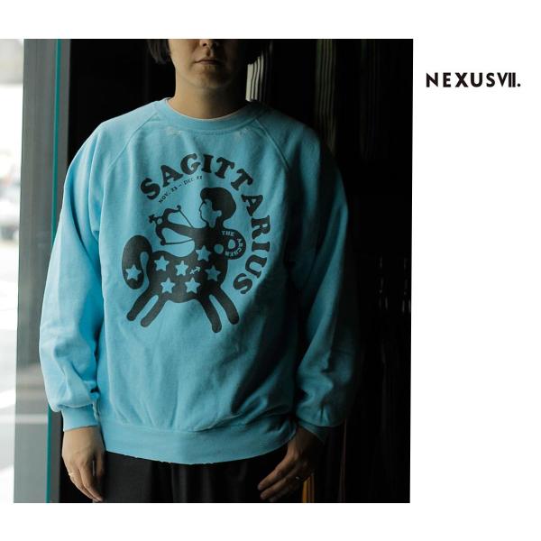 ネクサスセブン NEXUSVII. SAGITTARIUS /射手座 クルーネックスウェット (RO...