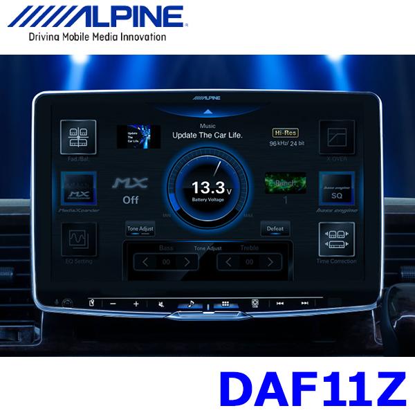 DAF11Z アルパイン 11型フローティング ビッグDA apple CarPlay/androi...