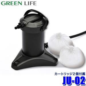 JU-02 グリーンライフ GREEN LIFE 家庭用純水器 ピュアニッシュプラス Purenish Plus カートリッジ式 洗車用品 水シミ防止 拭き上げ不要｜アンドライブ