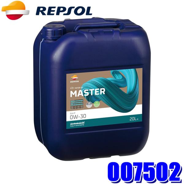 【法人限定】007502 REPSOL レプソル 4輪用モーターオイル マスター・ECO P 0W-...