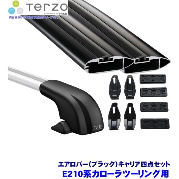 TERZO テルッツオ テルッツォ E210系カローラツーリング(R1.9〜ルーフレール無)用ルーフ...
