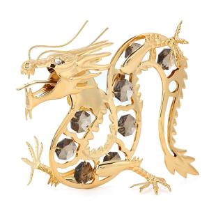 【送料無料】【おまけ付】黄龍 金龍 置物 誕生...の詳細画像1