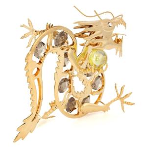 【送料無料】【おまけ付】黄龍 金龍 置物 誕生...の詳細画像2