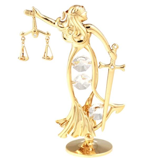 【送料無料】【おまけ付】正義の女神 置物 誕生日プレゼント 女性 お祝い ギフト 記念日 置き物 乙...