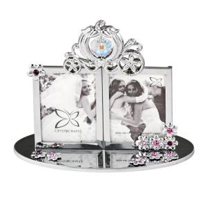 【未使用】シンデレラ　写真立て 送料無料】【おまけ付】シンデレラ 写真立て 2 誕生日 プレゼント